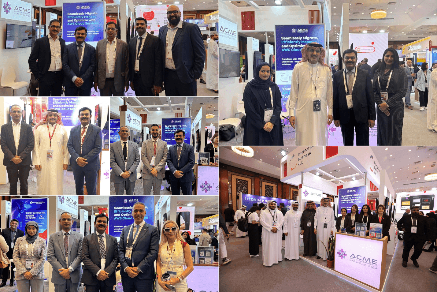 ACME booth at GITEX Technology Week 2024 Dubai World Trade Center